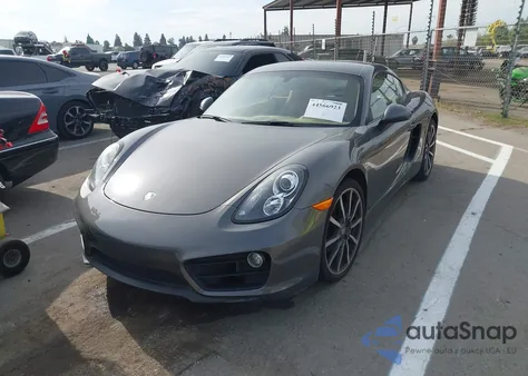 2016 Porsche Cayman из США, поврежденный, VIN WP0AA2A87GK170789